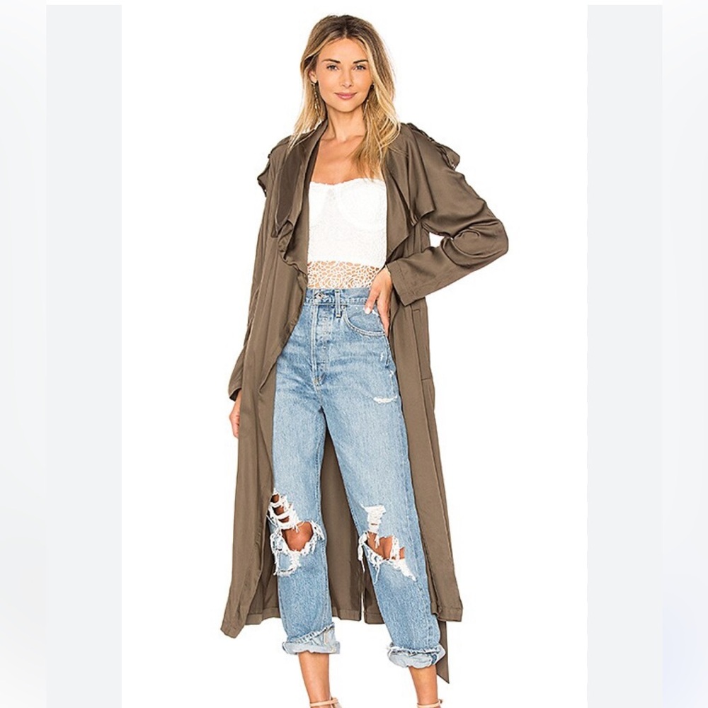 Soia & Kyo Marinella Trench coat in Bonsai